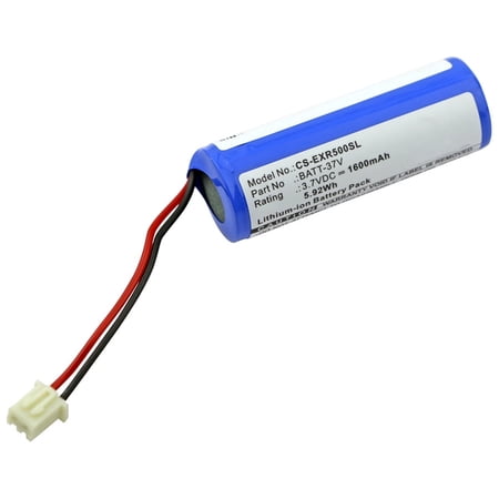 Replacement Battery for Extech VIR 50 VIR50 BATT-37V 1600mAh/3.7V
