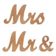 thumbnail image 2 of SMKE Mr And Mrs Sign For Wedding Party Table,Wedding Decorations For Reception,Wedding Signs Rose Gold, 2 of 4