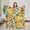 50x40, variant on Mango Pattern Blanket Gift Tropical Fruit Botanical Summer Kitchen Home Decor 50x40 in