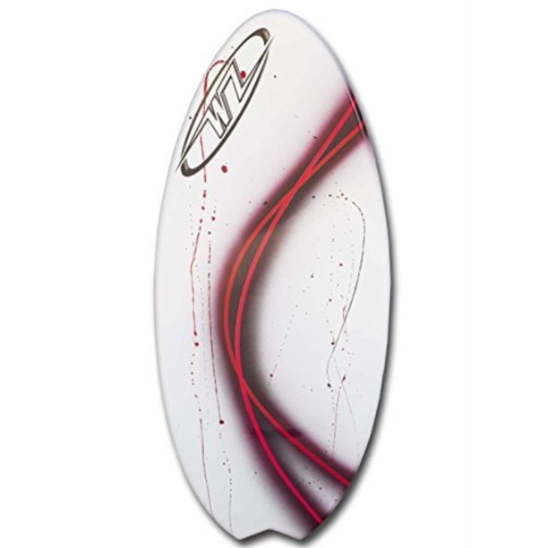 Wave Zone Fish 48 Fiberglass Fishtail Skimboard Red Walmart Com Walmart Com