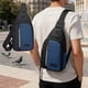 thumbnail image 5 of Bolso bandolera unisex de un solo hombro, mochila impermeable de un solo hombro, ideal para senderismo, viajes y uso diario, bandolera multifuncional de tela Oxford., 5 of 6