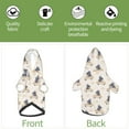 thumbnail image 6 of Honeii Hippos Driving A Car Print Small Dog Hoodies Pet Hooded Sweatshirts Fall Winter Puppy Cat Sweaters Warm Clothes for Small Dogs Outfits Costume-Medium, 6 of 7