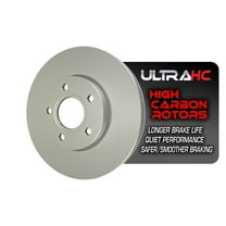 UltraHC Coated High Carbon Brake Rotor, Front UR005499, Ford Focus 2018-2012