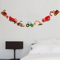 thumbnail image 2 of FOLOYORI Construction Birthday Party Supplies Banner 2Pcs Multi-Colored 11.4X5.1X0.04in, 2 of 8