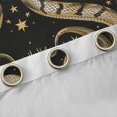thumbnail image 4 of Homewish Bohemian Snake Animal Black Out Curtains, Hippie Rustic Flower Plant Curtains Pack of 2 (42x63 Each), Vintage Southwestern Bedroom Curtains, Window Curtains Bedroom Decor, 4 of 6