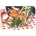 thumbnail image 1 of 30 x 20 in. Crab Boil Kitchen Or Bath Mat, 1 of 1