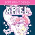 thumbnail image 5 of Disney Princess Ariel T-Shirt and Metallic Skirt Outfit Set Toddler to Big Kid, 5 of 5