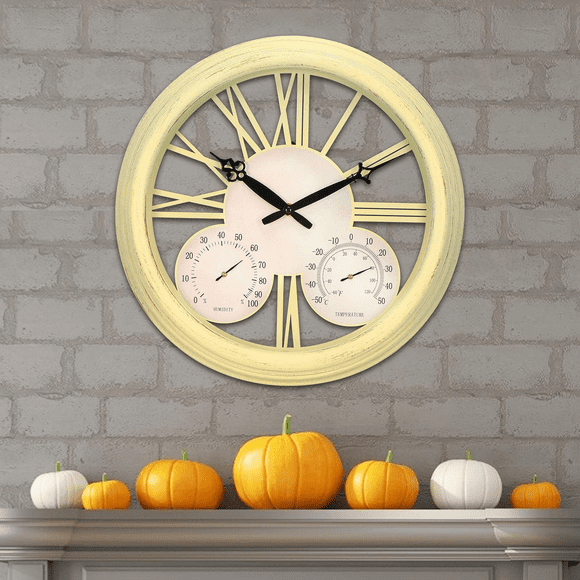 Indoor Outdoor Temperature Clock