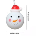 thumbnail image 4 of 78.74 Inch Christmas LED Snowman String Lights with 10 LEDs USB Powered Decorative for Indoor Outdoor Party Tree Decor, 4 of 6