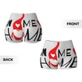 thumbnail image 5 of Xecao Gnome Home With A Cute Gnome Print Workout Shorts for Women Soft Smooth Gym Yoga Scrunch Active Tennis Workout Running Shorts, 5 of 9