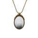 thumbnail image 1 of Collar colgante de Metal Unbranded Vintage de bronce antiguo 4.0 cm x 3.0 cm cadena 50 cm, 1 of 3