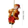thumbnail image 3 of Climbing Santa Toy with Light Music and Sound for Festive Holiday, 3 of 7
