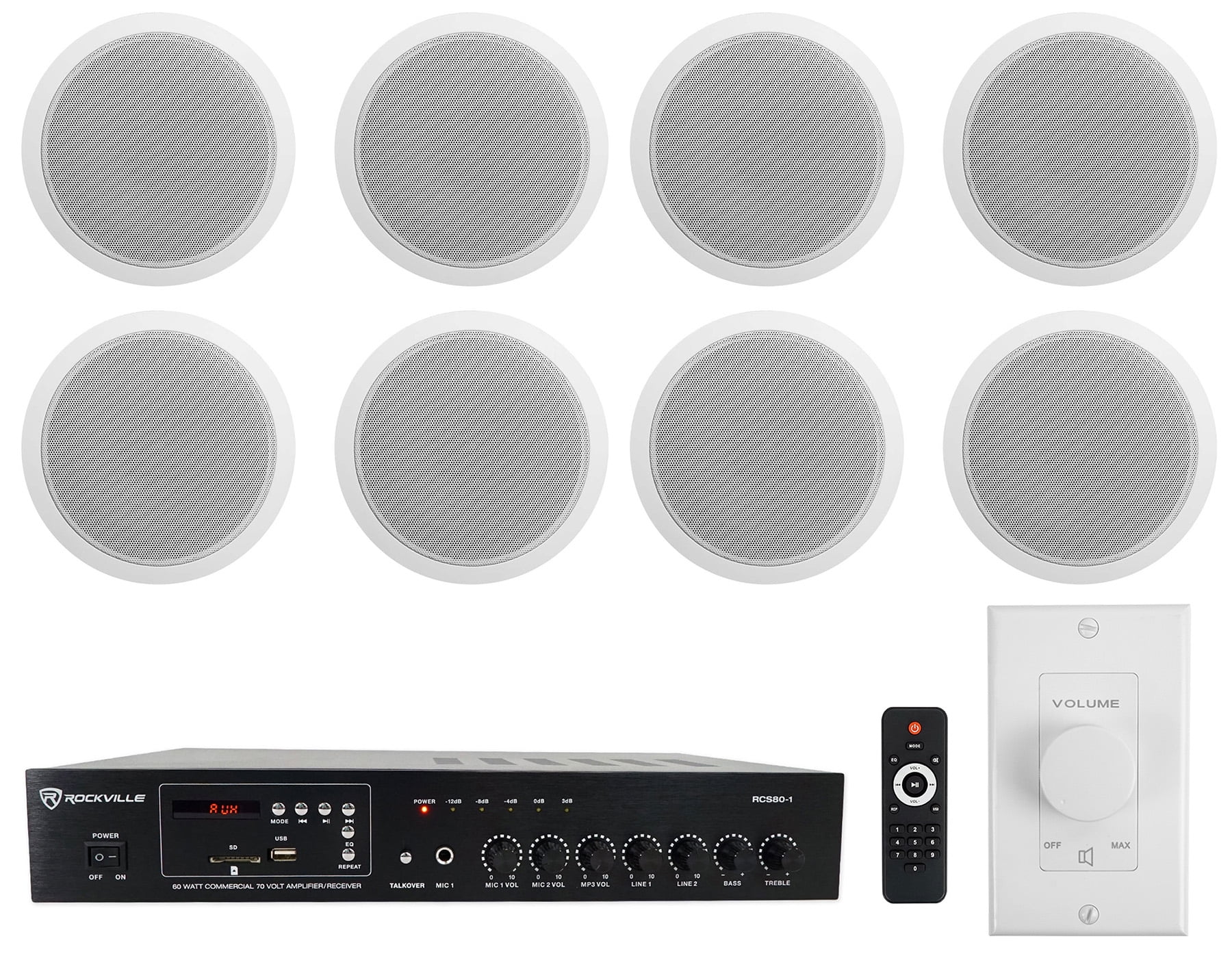 ceiling speakers with wall control