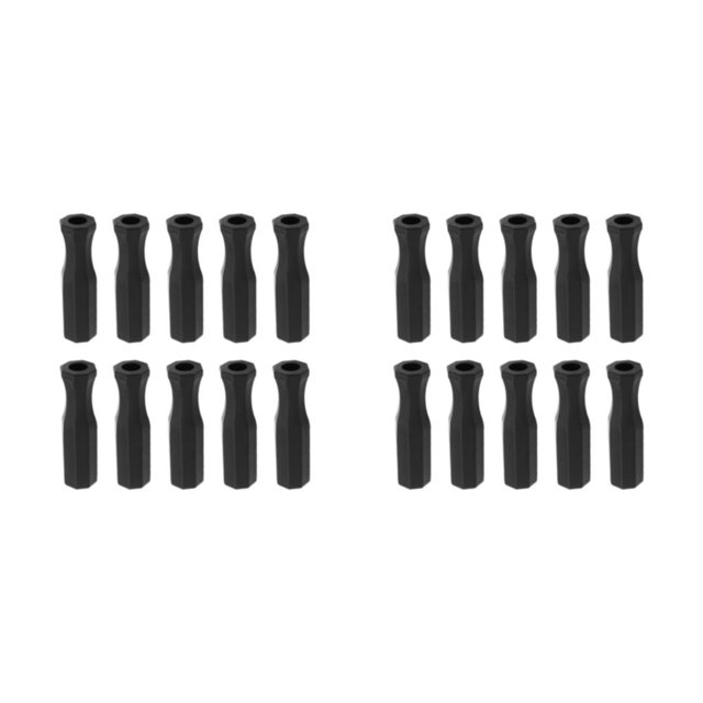 Ruiboury 10Pcs Foosball Handle Grips Foosball Table Handles Handles Replacement Style A 2Set