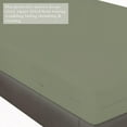 thumbnail image 2 of HNB Store Zipper Fitted Sheet Only, RV King Size 10" Deep Pocket Premium 1000TC Pure Egyptian Cotton - Moss, 2 of 6