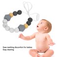 thumbnail image 4 of Collar Masticable para Niños y Niñas Juguetes Masticables de Silicona Collar Sensorial Masticable sin BPA Juguetes Masticables para Bebés Collares de Lactancia ANGGREK Otros, 4 of 8