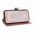 thumbnail image 2 of Wallet Case for Samsung Galaxy S26 Edge Flip Cover with Card Slots, Magnetic Stand & Strap Pink, 2 of 7