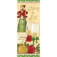 thumbnail image 3 of Charron, Veronique 10x18 Black Modern Framed Museum Art Print Titled - Holiday Cheers III, 3 of 5
