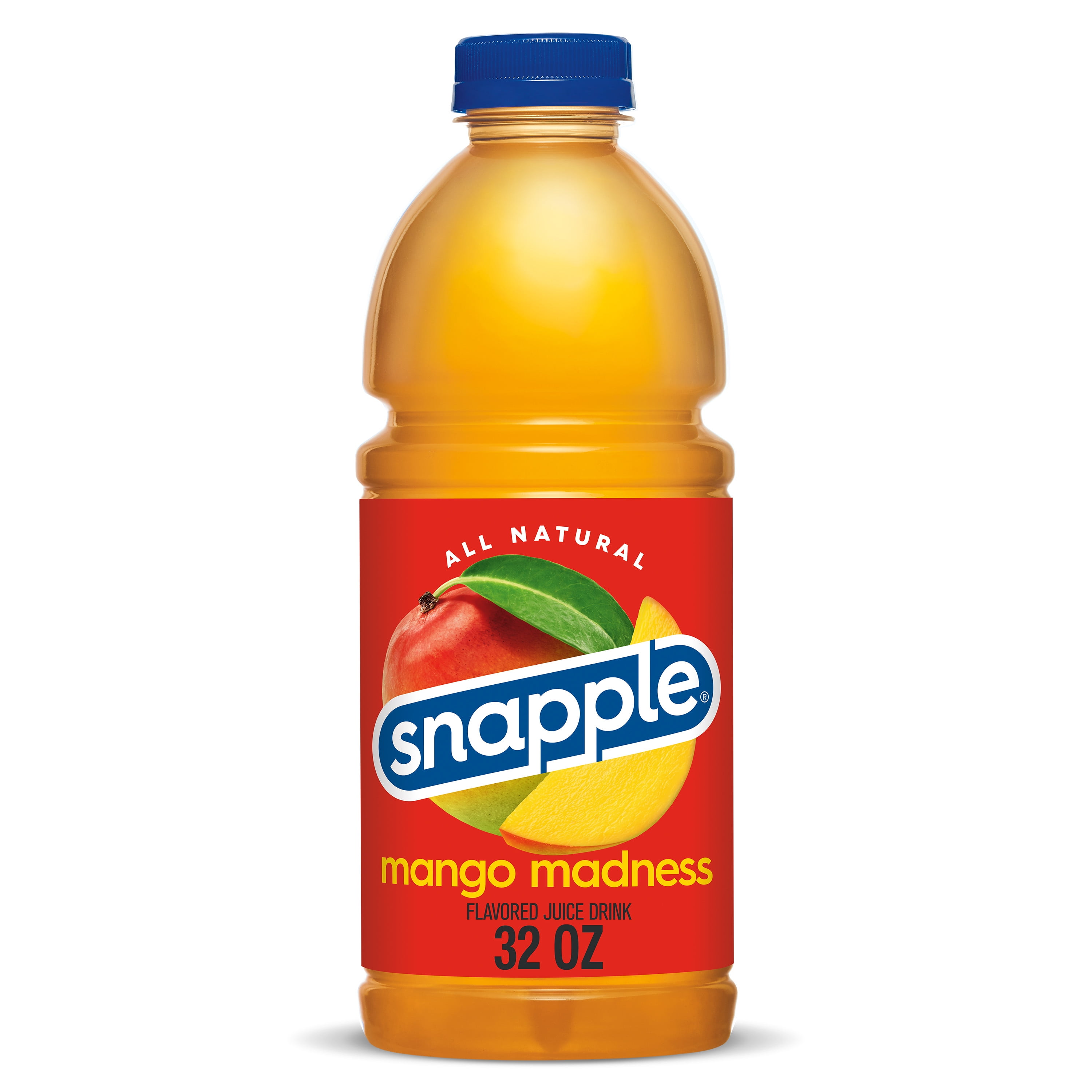 (4 pack) Snapple Mango Madness Juice Drink, 32 fl oz, Bottle