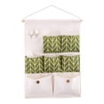 thumbnail image 1 of Bolsa de almacenamiento para colgar sobre la puerta, multiusos, reutilizable, 7 bolsillos, soporte para decoración del Zulema colgando bolsas de almacenamiento, 1 of 8