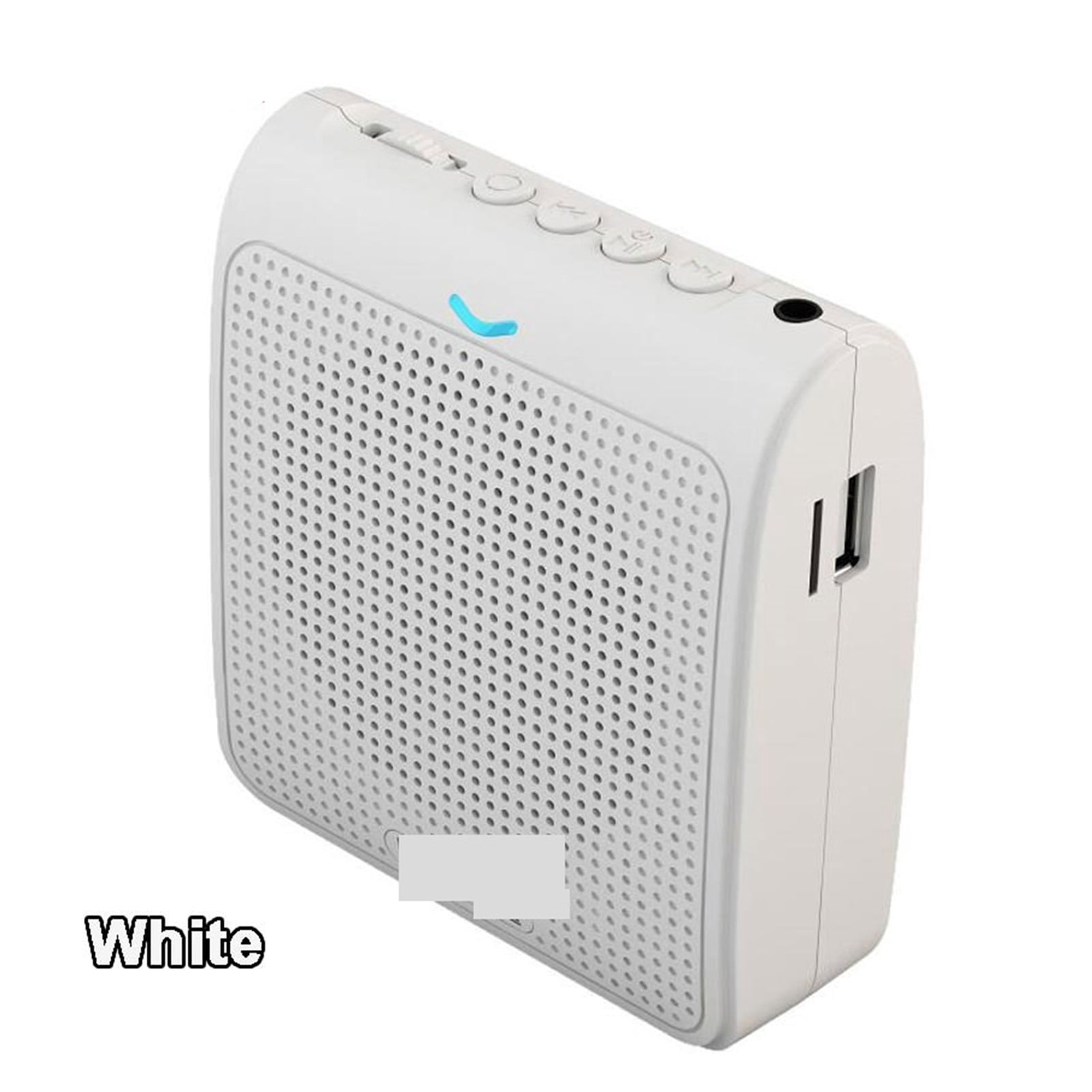 Portable Microphone Loud Speaker Mini Voice Amplifier With USB TF Card FM Radio For Teacher Tour Guide K100 ,Easy to Operate