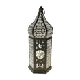 thumbnail image 3 of Lámpara de Ramadán, Ramadán LED de hierro forjado Ramadán LED Linterna de hierro forjado Eid Linterna de viento diseñada a medida, 3 of 8