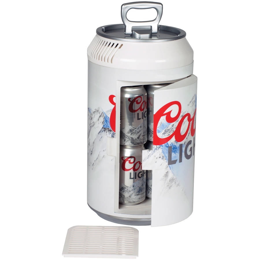 Coors Light 8 Can AC/DC Personal Mini Cooler/Mini Fridge