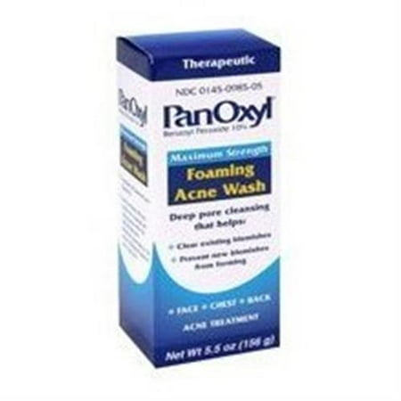 PanOxyl Foaming Acne Wash 5.5 oz (Pack of 6) - Walmart.com PanOxyl Foaming Acne Wash 5.5 oz (Pack of 6) - Walmart.com