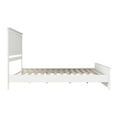 thumbnail image 4 of King Size Wood Platform Bed - Low Profile Modern Design with USB PortsFootboard, 4 of 5