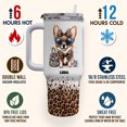 thumbnail image 4 of Personalized Dog Tumbler with Pembroke Welsh Corgi Dog’s Name – Custom Travel Coffee Cup 40oz, Travel Coffee Cup, Gift for Mother's day, Father's day, Christmas pbX0yT, 4 of 6