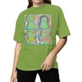 thumbnail image 2 of Officially Licensed Van Holten Pickles Fun and Funky Pickle Characters Women's T-shirt, 2 of 3
