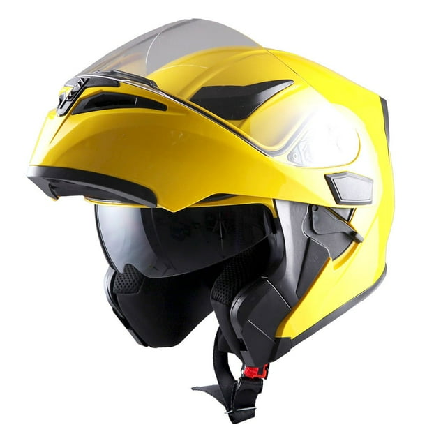 1Storm Motorcycle Modular Full Face Helmet Flip up Dual Visor Sun