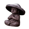thumbnail image 4 of Estatua de Buda, Adorno para Mascotas de Té, Figura Coleccionable, Escultura de Buda, Estatua de Buda Sentado para Tablero de Coche, Escritorio, Decor Estilo C, 4 of 8