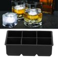 thumbnail image 2 of Bandeja De Cubitos De Hielo, Molde De Hielo De 6 Rejillas, Bandeja De Hielo De Silicona, Bandeja De Cubitos De Hielo No Tóxicos Con Tapa, Duradero Para Whisky Seguro Para El Hogar ANGGREK Otros, 2 of 8
