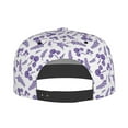 thumbnail image 4 of Fotbe Lavender Flowers Flat Bill Visor Cap Classic Snapback Hat Polyester Foam Trucker Hat Trucker Cap Adjustable Baseball Cap, 4 of 9