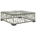 thumbnail image 6 of vidaXL 6 Piece Patio Lounge Set with Cushions Poly Rattan Gray, 6 of 7