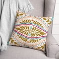 thumbnail image 3 of Creative Products Multi Colored Large Folk Pattern 20x20 Indoor / Outdoor Pillow, 3 of 3