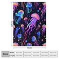 thumbnail image 4 of ARISTURING Mushrooms Flannel Throw Blanket Soft Lightweight Warm Blanket All Season Sofa Blanket Can Be Used in Office Living Room Bed Suitable for Children Adults or Teenagers, 4 of 6