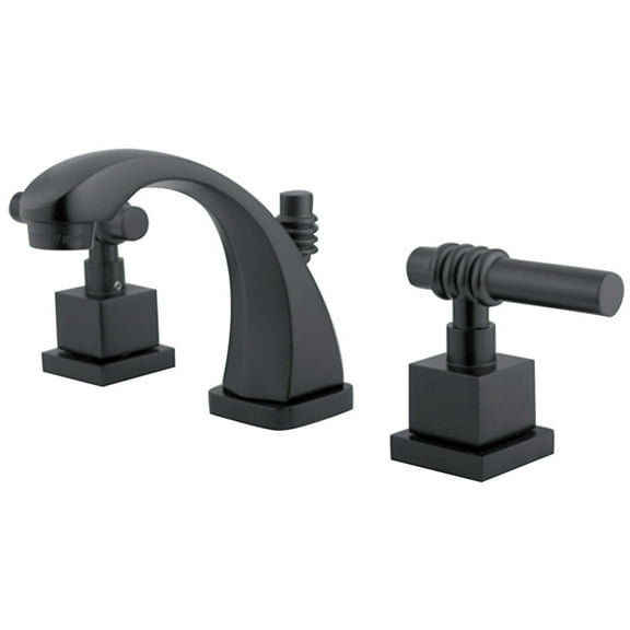 Kingston Brass KS4945QL Milano Widespread Bathroom Faucet Oil Rubbed Bronze