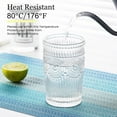 thumbnail image 4 of Placemats Set of 6 Washable Indoor/Outdoor Vinyl Place Mats for Dining Table PVC Weave Table Mats(Blue Gradient), 4 of 6