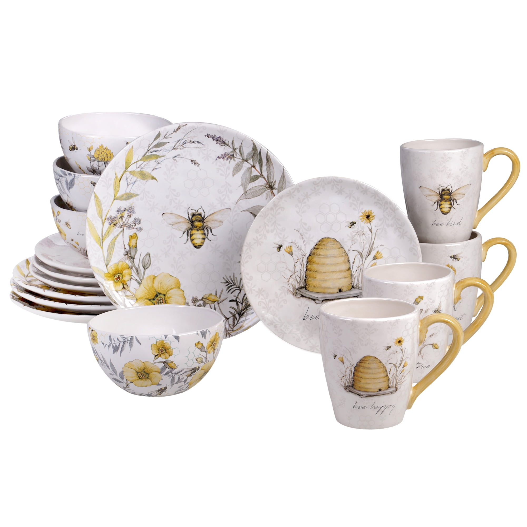 Bee Sweet 16pc Dinnerware Set