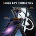 thumbnail image 6 of AICase For iPhone 17e 2026 Case Full-Body Phone with Built-in Glass Screen Protector, [Magnetic with MagSafe] Military Drop Proof Cover Bumper Case, 6 of 8