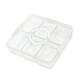 thumbnail image 1 of Snack Fruit Tray, Lid Divided Serving Tray  for Desserts, 1 of 7