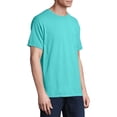 thumbnail image 3 of Hanes Men's and Big Men's ComfortWash Short Sleeve Pocket Tee, Up To Size 3XL, 3 of 6