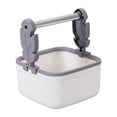 thumbnail image 3 of BELOVING Desktop Bird Training Stand Portable, Easy to Clean, Parrot Game Stand Tabletop Bird Perch for Parakeets, Cockatiels, Parrots Gray, 3 of 10