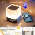 thumbnail image 3 of Reloj despertador HoaBoly con altavoz Bluetooth Night Lights para niños, 3 of 7