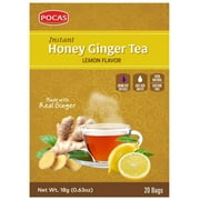 Pocas Honey Ginger Tea with Lemon (20 Bags)