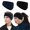 black+navy, variant on 2Pcs Fleece Fleece Ear Warmers Headbands for Winter Sports: Running, Cycling, Hiking, Skiing - Thick and Black for Women and Men