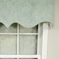 thumbnail image 3 of RLF Home Luxurious Modern Design Classic Miramar Regal Style Window Valance 50" x 17" Sea Glass, 3 of 4