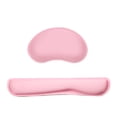thumbnail image 2 of Wrist Memory Foam Keyboard Mouse Wrist Pad Set Office Gaming Keyboard Mouse Wrist Pads With  Fabric Anti-slip Base Pink, 2 of 7